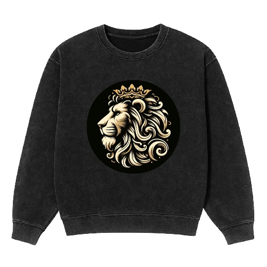 Lion king Mineral Wash Sweatshirts