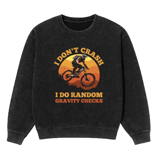 Daredevil Cyclist Mineral Wash Sweatshirts