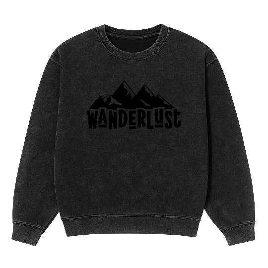 Hiking | Mountaineer | Wanderlust | Climbing Mineral Wash Sweatshirts