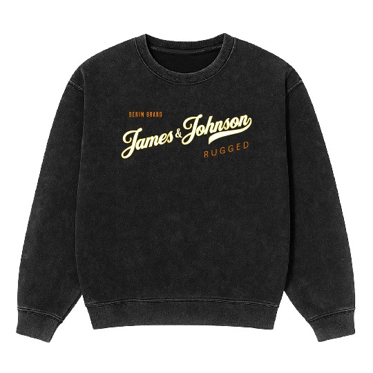 James & Johnson Denim Co Mineral Wash Sweatshirts