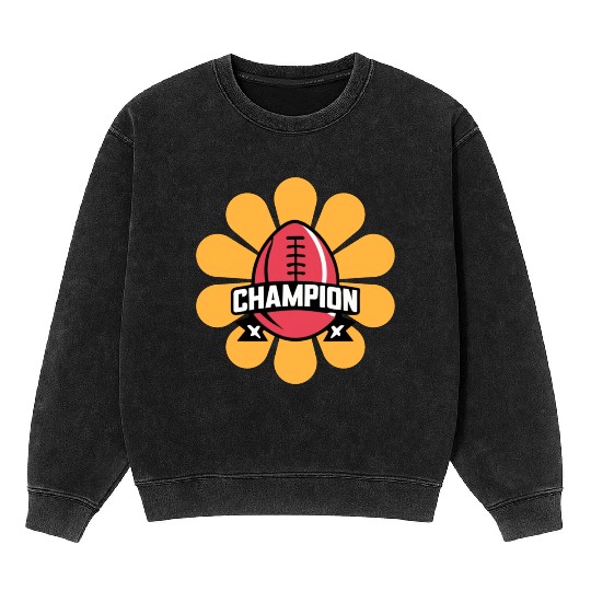 Fantasy Football Champion Mineral Wash Sweatshirts