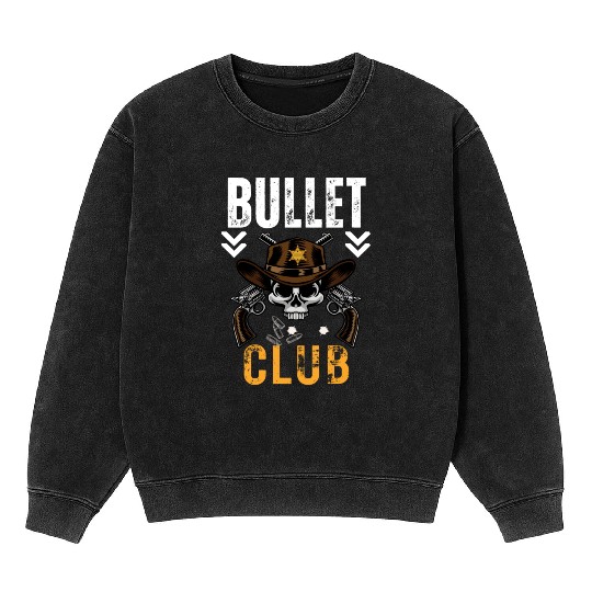 Skeleton Arsenal Bullet Club Commando Mineral Wash Sweatshirts Mineral Wash Sweatshirts