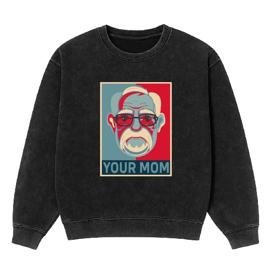 Funny Sigmund Freud Psychology Psychologist Mineral Wash Sweatshirts