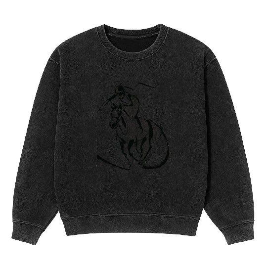 A Barrel Racing Mineral Wash Sweatshirts