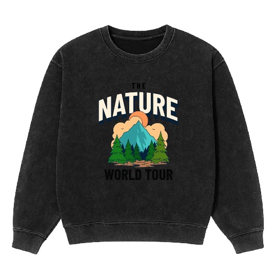 The Nature World Tour Mineral Wash Sweatshirts