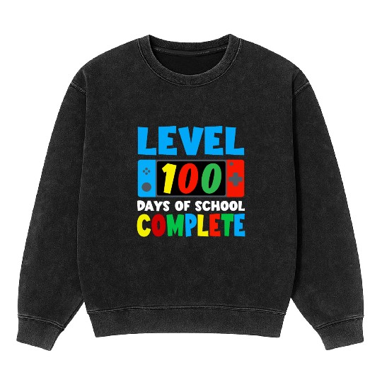 100 days of school costume for boys Mineral Wash Sweatshirts