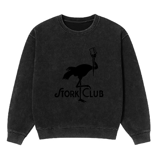 Stork Club Vintage Hollywood Club Cool Mineral Wash Sweatshirts