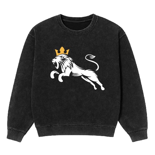 Lion king Mineral Wash Sweatshirts