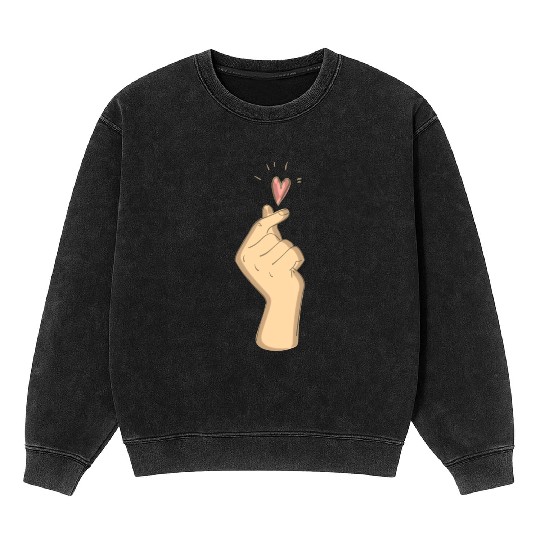 I Love You Mineral Wash Sweatshirts