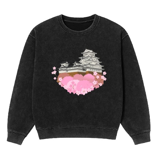 Cherry Blossom Mineral Wash Sweatshirts