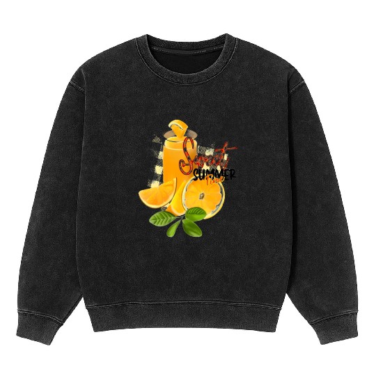Sweet Summer Time Mineral Wash Sweatshirts