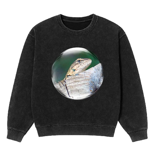 Life in a Bubble Collection - Leaping Lizards! Mineral Wash Sweatshirts
