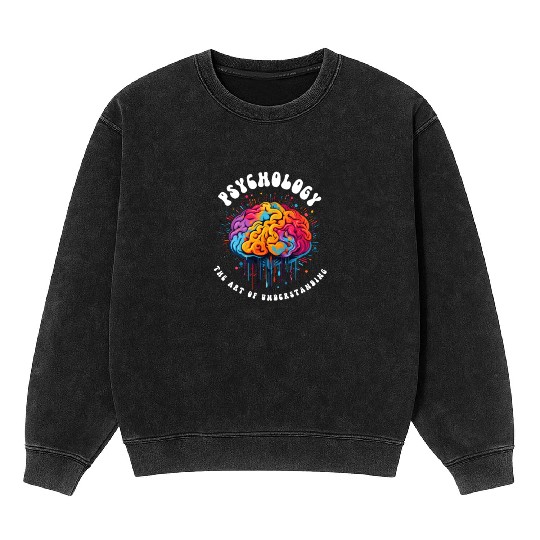 Psychologist Art Of Understanding Mineral Wash Sweatshirts
