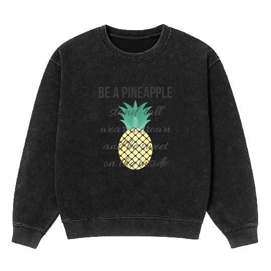 Be a Pineapple Mineral Wash Sweatshirts