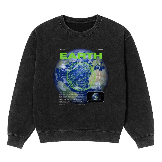 Earth Mineral Wash Sweatshirts