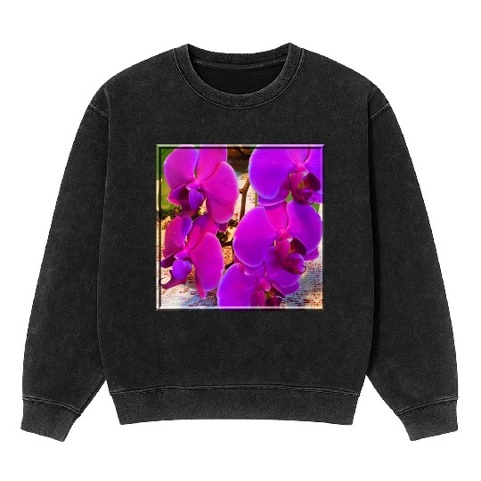 Orchid 4 Mineral Wash Sweatshirts