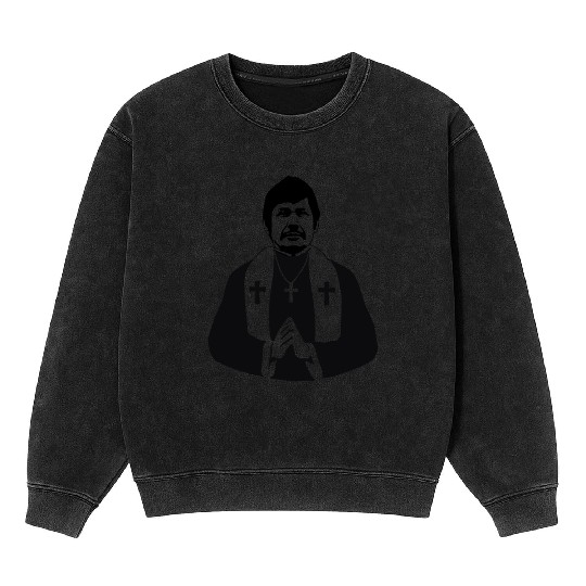 Charles Bronson Priest Mineral Wash Sweatshirts - Vintage Hollywood