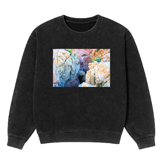 NatureScapes -In the Badlands of South Dakota #101 Mineral Wash Sweatshirts