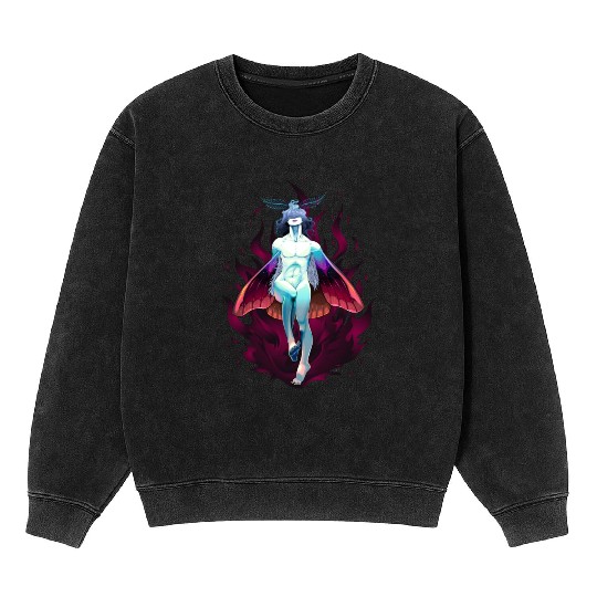 Moth Boy Mineral Wash Sweatshirts