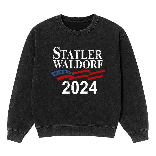 Statler and Waldorf Mineral Wash Sweatshirts