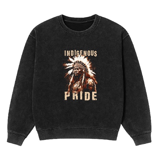 Indigenous Pride Mineral Wash Sweatshirts