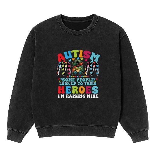 Embracing Neurodiversity: Autism Awareness Mineral Wash Sweatshirts