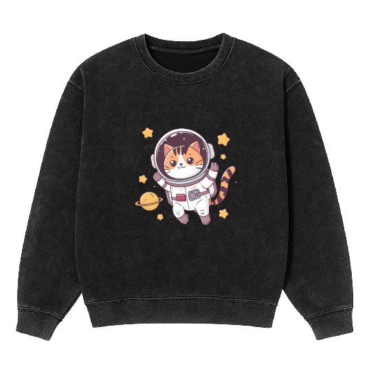 Cosmic Tiger Cub Mineral Wash Sweatshirts