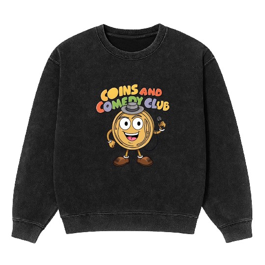 Couns and comedy club Mineral Wash Sweatshirts
