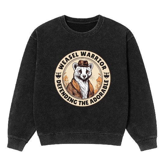 Weasel Warrior Mineral Wash Sweatshirts