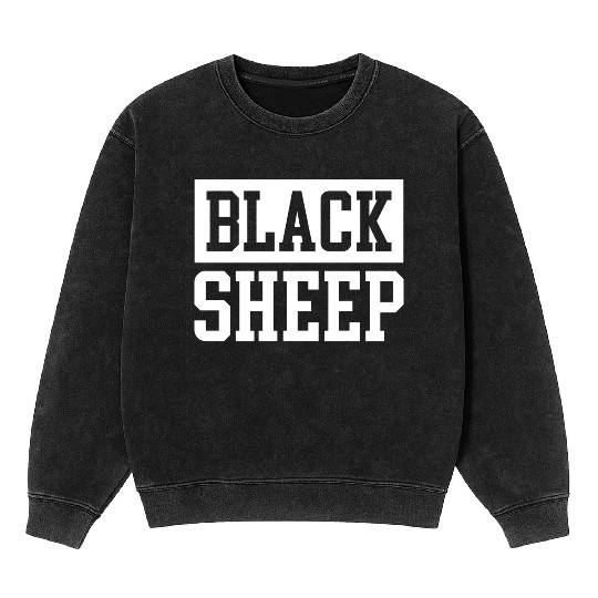 Black Sheep Mineral Wash Sweatshirts