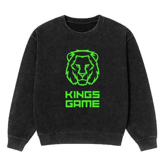 lion King Game Mineral Wash Sweatshirts
