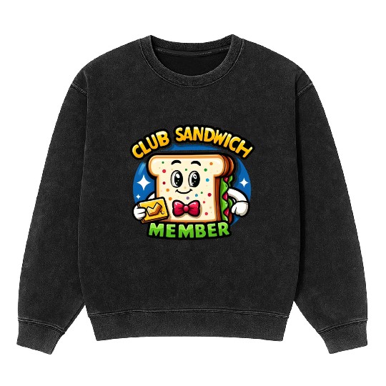 The Club Sandwich Member Mineral Wash Sweatshirts