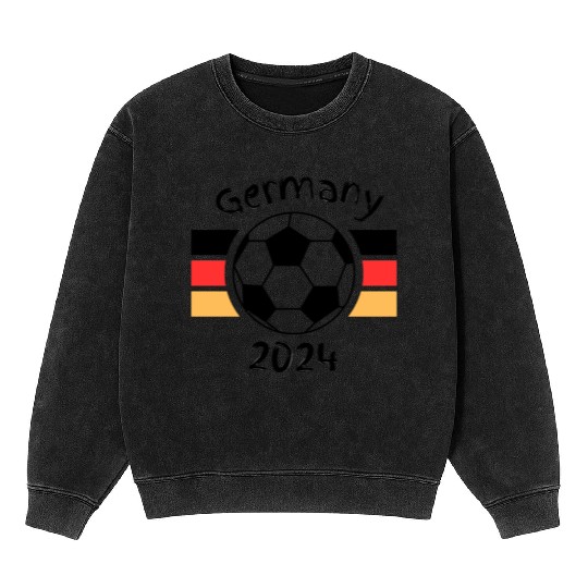 Germany 2024 Mineral Wash Sweatshirts
