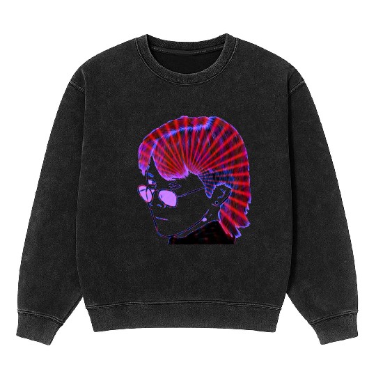 Art Graphic Mineral Wash Sweatshirts