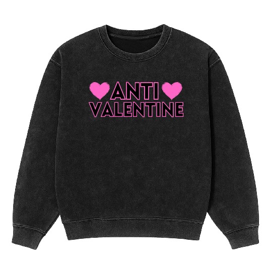 ANTI VALENTINE Mineral Wash Sweatshirts