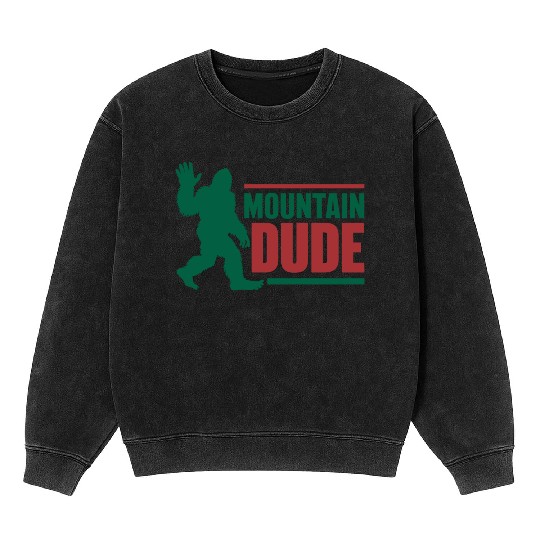Mountain Dude Mineral Wash Sweatshirts