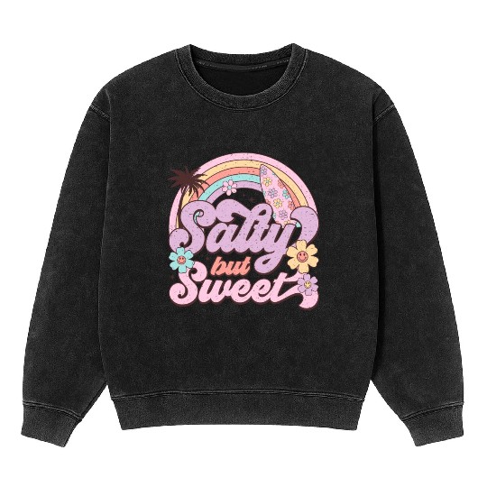 Salty butt Sweet Mineral Wash Sweatshirts