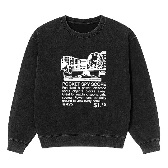 POCKET SPY SCOPE - W Mineral Wash Sweatshirts