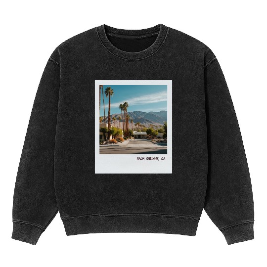 Mono Enterprises "Travels" Palm Springs #3 Mineral Wash Sweatshirts