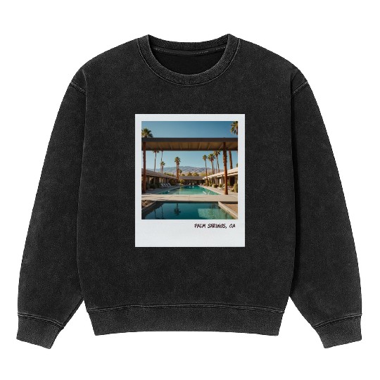 Mono Enterprises "Travels" Palm Springs #4 Mineral Wash Sweatshirts