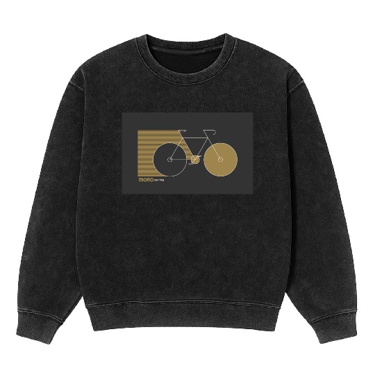 Bike Club Fixed Cruising Gold Mineral Wash Sweatshirts