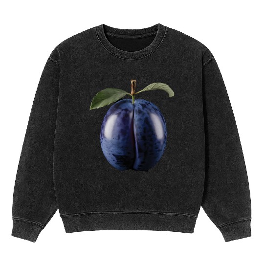 Blackberry Realistic Mineral Wash Sweatshirts