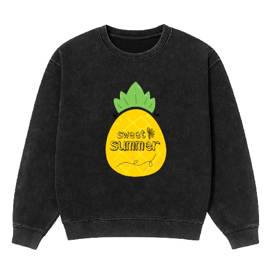 Sweet summer Mineral Wash Sweatshirts