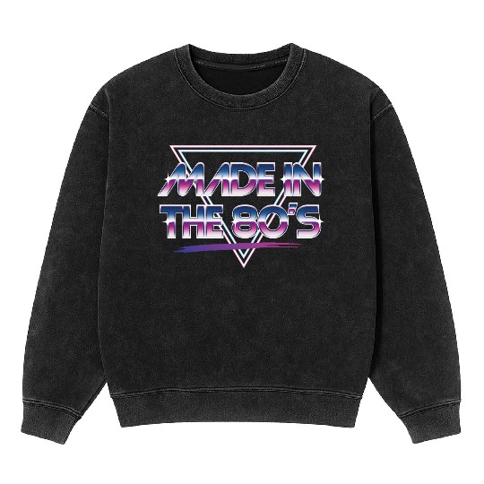 Made In The 80s Mineral Wash Sweatshirts