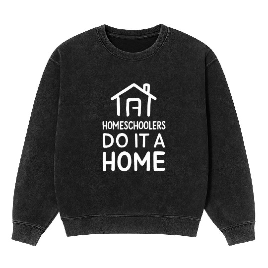 Embrace The Homeschool Journey With Your Mineral Wash Sweatshirts