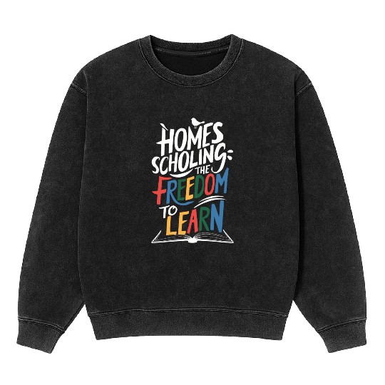 Embrace The Homeschool Journey With Your Mineral Wash Sweatshirts