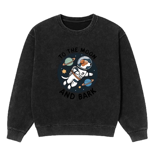 Moon And Bark Mineral Wash Sweatshirts