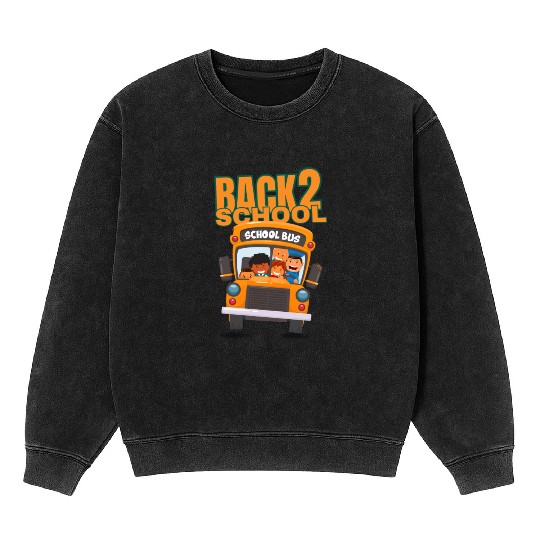 Back to School Fun! Mineral Wash Sweatshirts