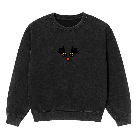 Angry bird Mineral Wash Sweatshirts