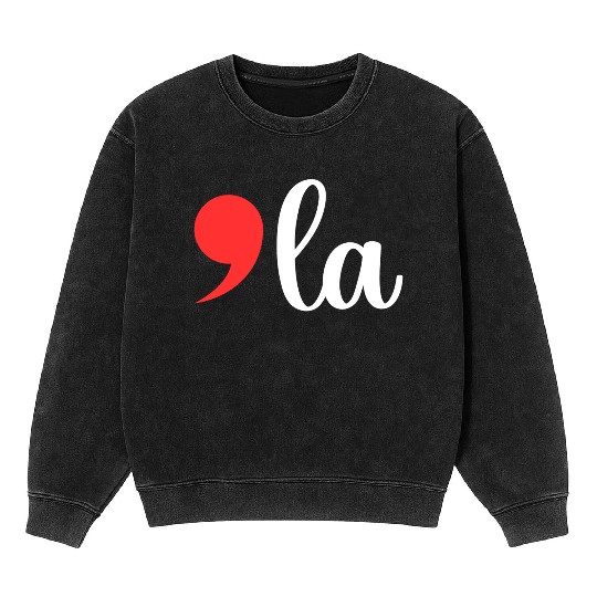 Comma La - Kamala Harris 2024 Mineral Wash Sweatshirts